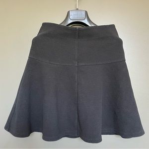 Uniqlo High Waist Mini A-line Skirt in Black